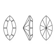 Naveta PureCrystal 4228 15x7 mm Aquamarine Ignite x1