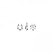 Cabuchón PureCrystal 4320 18x13 mm Aquamarine Ignite x1