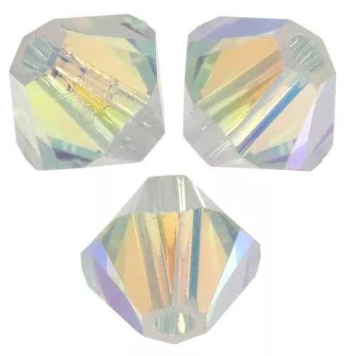 PureCrystal 5328 Alfileres de cristal de 4 mm - Azore claro AB2X x50