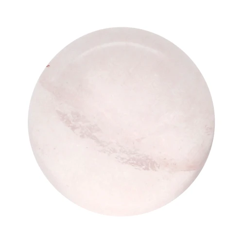 Cabuchón redondo 6 mm de piedra gema - Quartz rosa x1