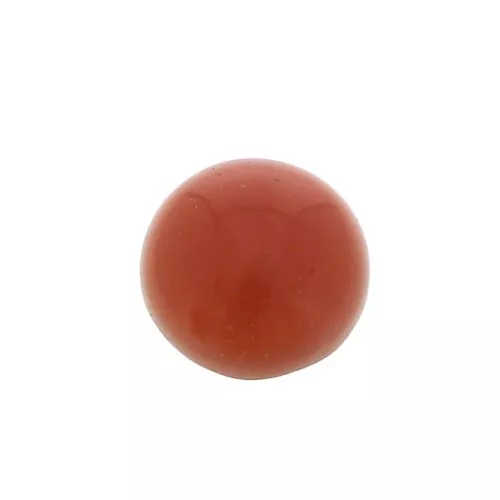 Cabuchón redondo 6 mm de piedra gema tintada - Agate Rojo x1