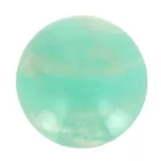 Cabuchón redondo 6 mm de piedra gema - Amazonite x1