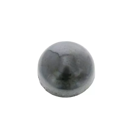 Cabuchón redondo 6 mm de piedra gema - Hematite x1