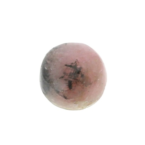 Cabuchón redondo 6 mm de piedra gema - Rhodonite x1