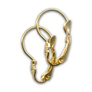 Ganchos cerrados con agujeros 20 mm dorado x2|raw }}