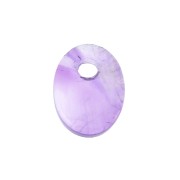Dije ovalado 8x6 mm de piedra gema - Amethyste x1|raw }}