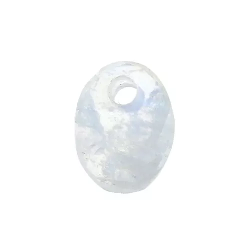 Dije ovalado 8x6 mm de piedra gema - Piedra de luna x1