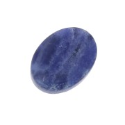 Disco ovalado 8x6 mm de piedra gema - Sodalite x1
