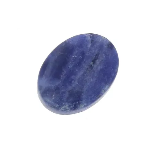 Disco ovalado 8x6 mm de piedra gema - Sodalite x1