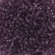 Cuentas de Rocalla Preciosa 11/0 de 2 mm - Amatista clara x 20 g