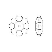 Flor PureCrystal 8 mm Crystal AB Unfoiled x1