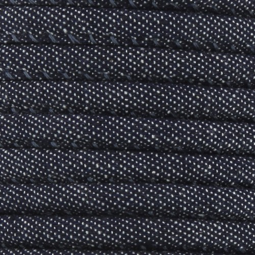 Cordón Jean 5 mm Dark Blue x 50cm