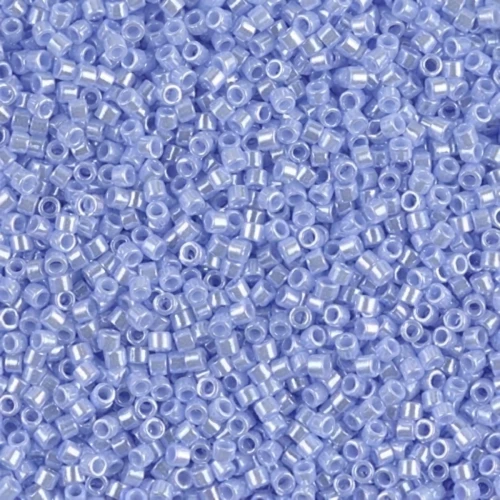 Miyuki Delica 11/0 DB1568 - Opaque Agate Blue Luster x8g