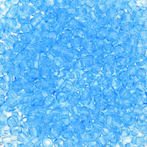 Cuentas de Rocalla Preciosa 9/0 de 2,5 mm - Aguamarina x 20 g