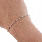 Cadena de acero inoxidable Forçat de 1,6 mm x 10 m