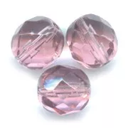 Facetadas 8 mm Light Amethyst  x20