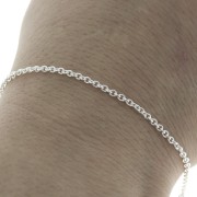 Cadena de malla «Forçat» de 2 mm - Plata 925 x 50 cm