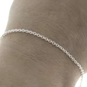 Cadena de malla «Forçat» de 2 mm - Plata 925 x 50 cm