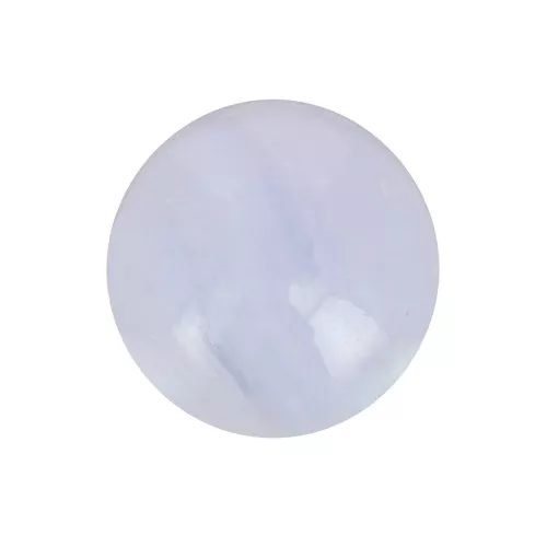 Cabuchón redondo 8 mm Blue Lace Agate