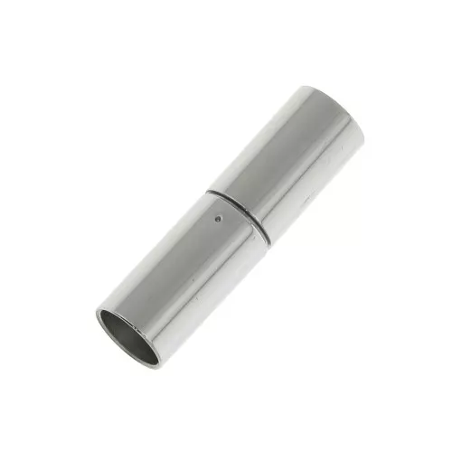 Cierre 21x6 mm para cordón 5 mm Acero inox x1