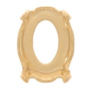 Engaste garras PureCrystal 4120 ovalado 8x6 mm - Dorado x 1|raw }}