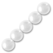 Perlas Swarovski 5810 de 2 mm, color White Pearl, paquete de 1000 unidades