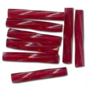 Bugles Twist Miyuki 12 mm TW2012-1716 - Dyed Tr Cranberry x10g