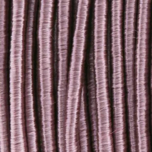 Bobina de hilo Samantha de fabricación italiana 0,9 mm Vieux Rose x30m