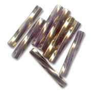Bugles Twist Miyuki 12 mm TW2012-1285 - Tr Amethyst Gold Antique x10g|raw }}