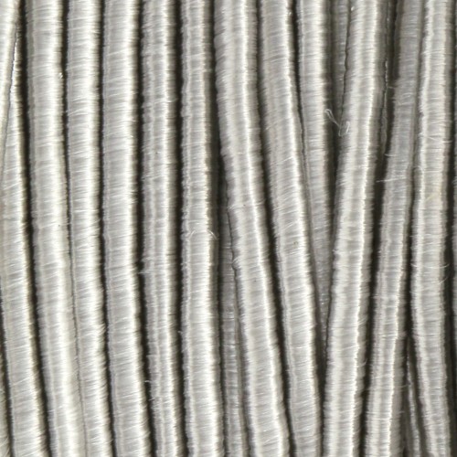 Bobina de hilo Samantha de fabricación italiana 0,9 mm Gris clair x30m