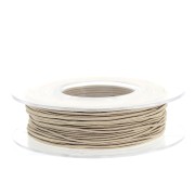 Bobina de hilo Samantha de fabricación italiana 0,9 mm Sable x30m