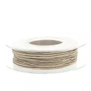 Bobina de hilo Samantha de fabricación italiana 0,9 mm Sable x30m