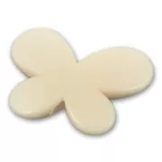 Mariposa 20x28 mm Marfil x1