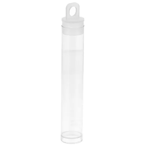 Tubo pequeño 8x1,4 cm - modelo 8 - para cuentas de Rocalla x1