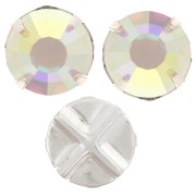 Strass para coser 8 mm Crystal AB