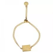 Cuenta pasante enganche dije 10 mm con un agujero de 3 mm - Plateado envejecido x1