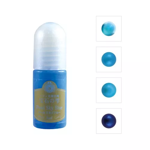 Colorante líquido - Jewel color Padico para teñir la resina Pearl Sky Blue x5ml