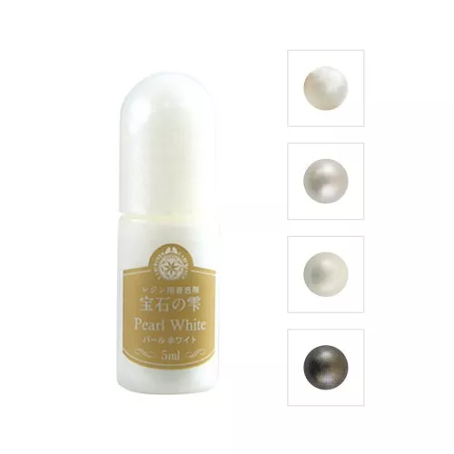 Colorante líquido - Jewel color Padico para teñir la resina Pearl White x5ml