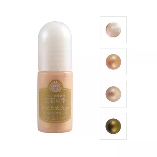 Colorante líquido Jewel color Padico teñir la resina Pearl Pink Beige x5ml