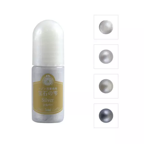 Colorante líquido Jewel color Padico teñir la resina Silver x5ml