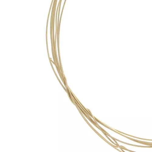 Hilo duro 0.25 mm de Gold filled x 1 m