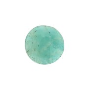 Disco redondo facetado 6 mm de piedra gema Amazonite x1