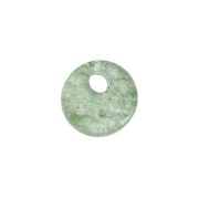 Dije redondo 6 mm de piedra gema - Aventurine x1|raw }}