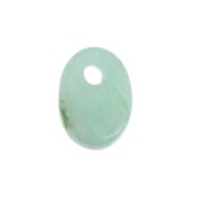 Dije ovalado 8x6 mm de piedra gema - Amazonite x1|raw }}