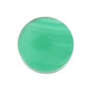 Disco redondo 8 mm de piedra gema - Agate Verde x1|raw }}