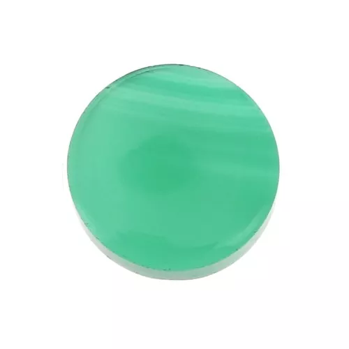 Disco redondo 8 mm de piedra gema - Agate Verde x1