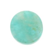 Disco redondo 8 mm de piedra gema - Amazonite x1