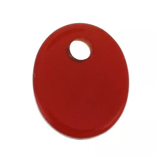 Dije ovalado 12x10 mm de imitation piedra gema - Hydro Grenat x1