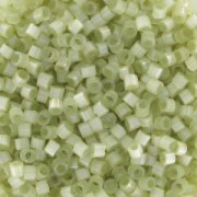 Miyuki Delica 11/0 DB1815 - Dyed Pale Lime Silk Satin|raw }}