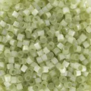 Miyuki Delica 11/0 DB1815 - Dyed Pale Lime Silk Satin